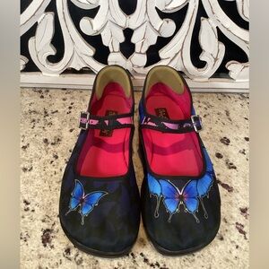 Colorful Butterfly Women's Shoes